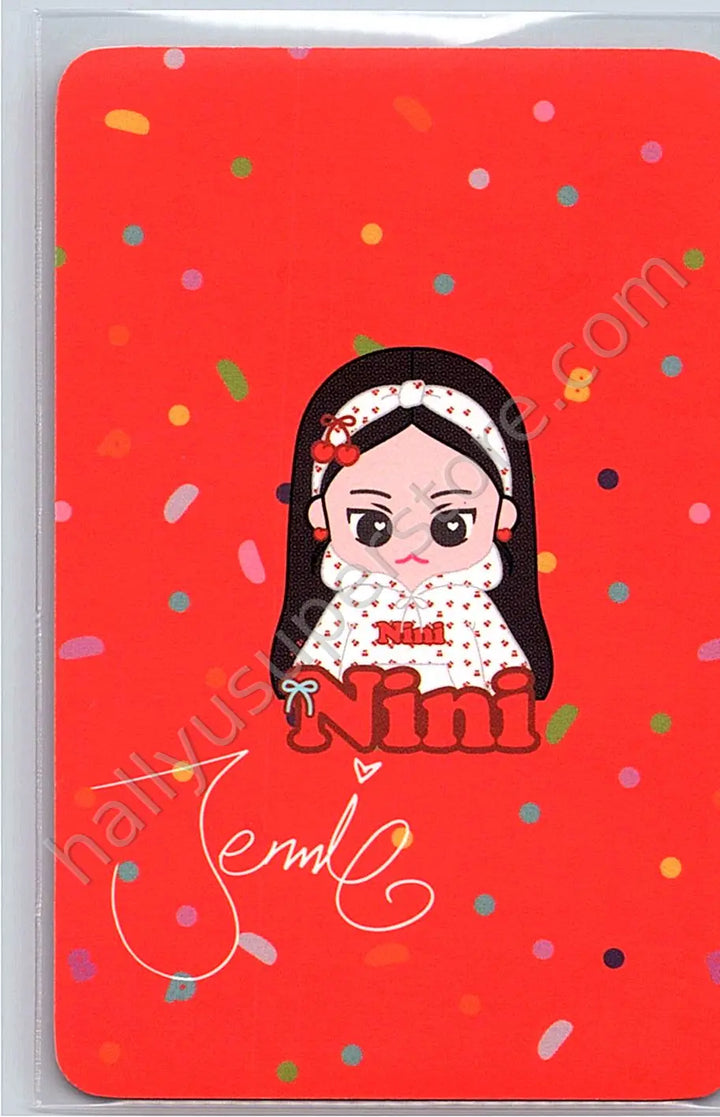 BLACKPINK - Jennie - Spring Edition MD List and Event merch photocard