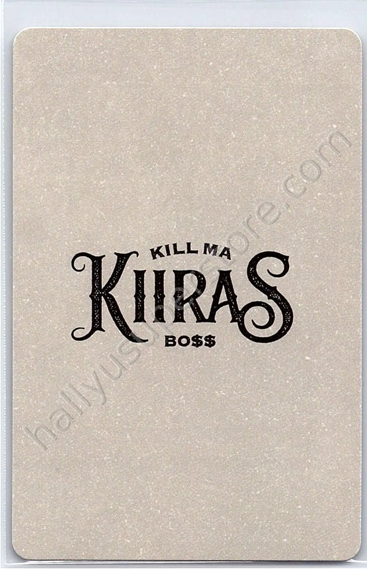 Kiiras - Unit - Kill Ma Bo$$ album photocard joker version