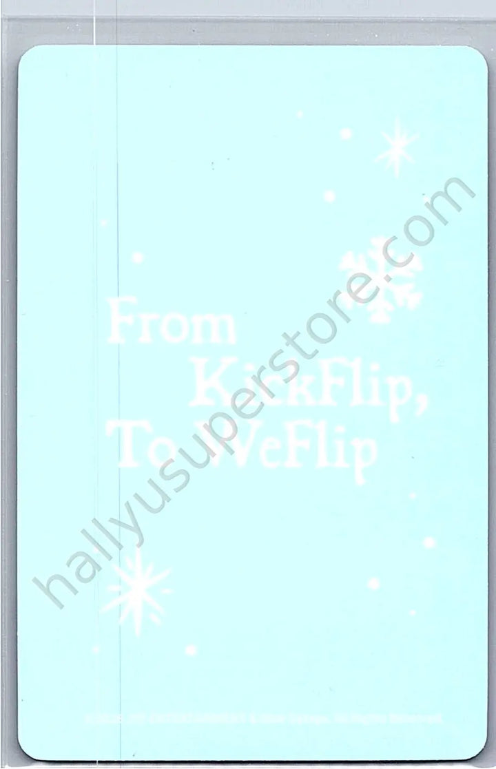 KickFlip - Juwang - From KickFlip to WeFlip, 1st Fan Concert merch photocard photocard set