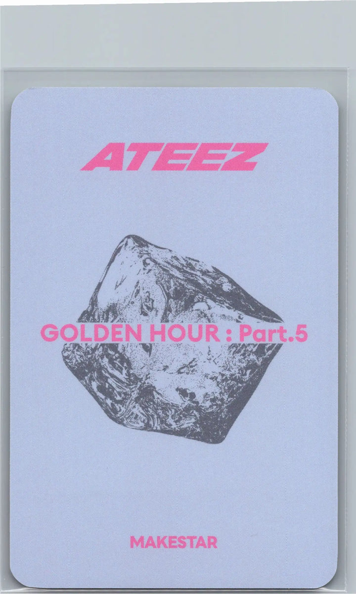 ATEEZ "GOLDEN HOUR : Part.5" - Makestar Pre-Order Benefit Photocard (CDP Ver.) [26.07.08]