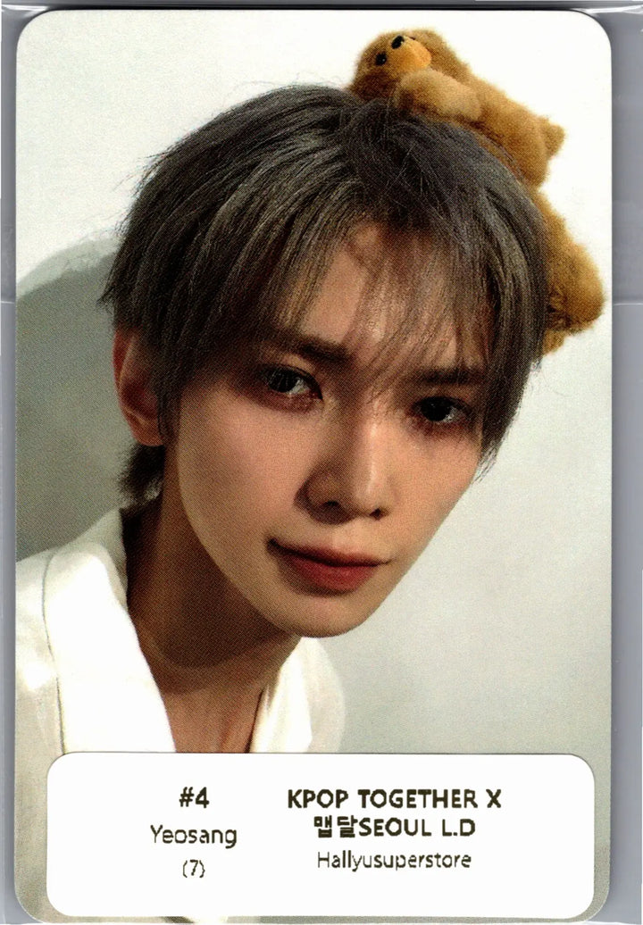 ATEEZ "GOLDEN HOUR : Part.5" - KPOP-TOGETHER X 맵달SEOUL Lucky Draw Event Photocard [26.07.28]