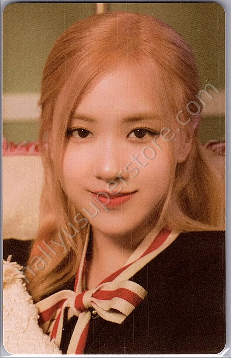 BLACKPINK - Rosé - BLACKPINK - Rosé - BPTG - Christmas Edition Other merch photocard set