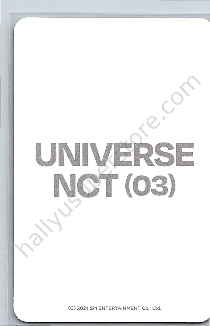 NCT - Jeno - NCT - Jeno - Universe MD Other merch photocard trading card B version