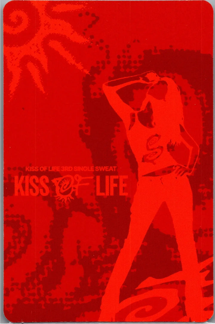 KISS OF LIFE "SWEAT" - Official Photocard (BURN, HEAT Ver.)