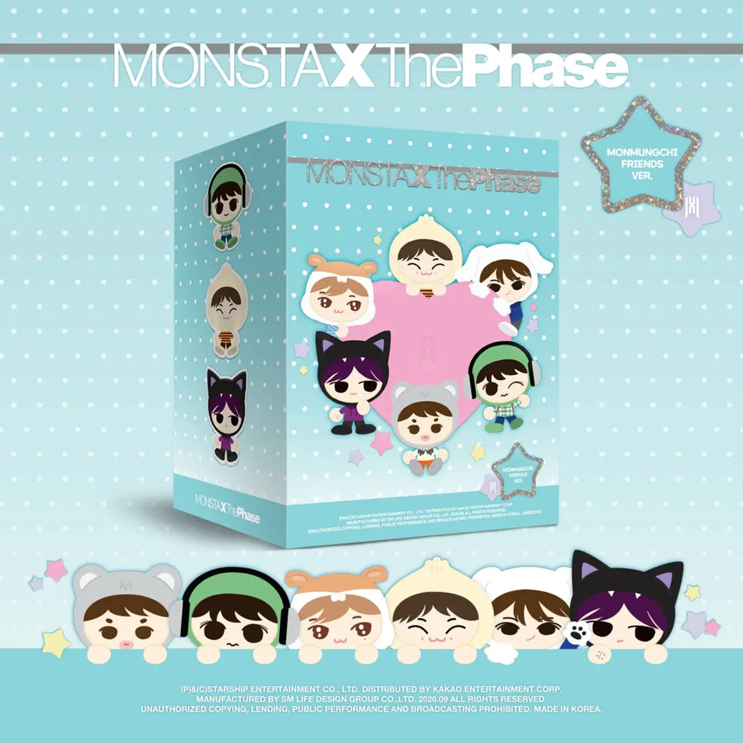 [Pre-Order] MONSTA X - (MONMUNGCHI FRIENDS ver.) MONSTA X EP The Phase