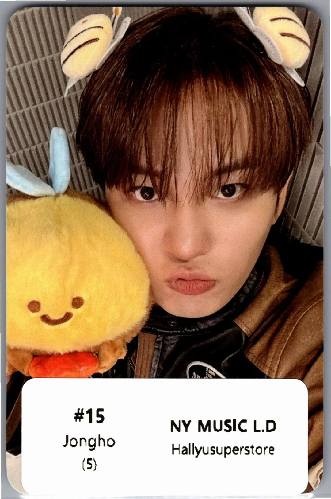 ATEEZ "GOLDEN HOUR : Part.5" - NY MUSIC Lucky Draw Event Photocard [26.08.18]