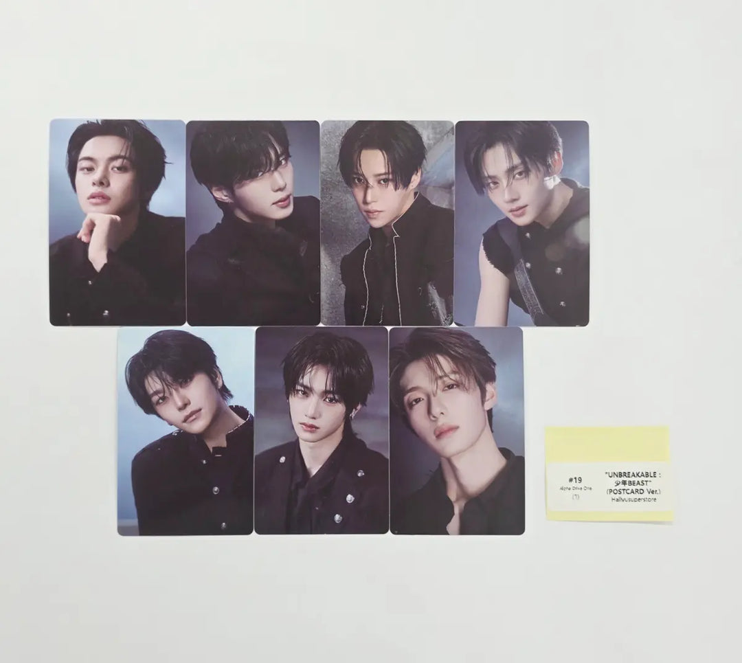 ALPHA DRIVE ONE "UNBREAKABLE : 少年BEAST" - Official Photocard (POSTCARD Ver.) [26.08.26]