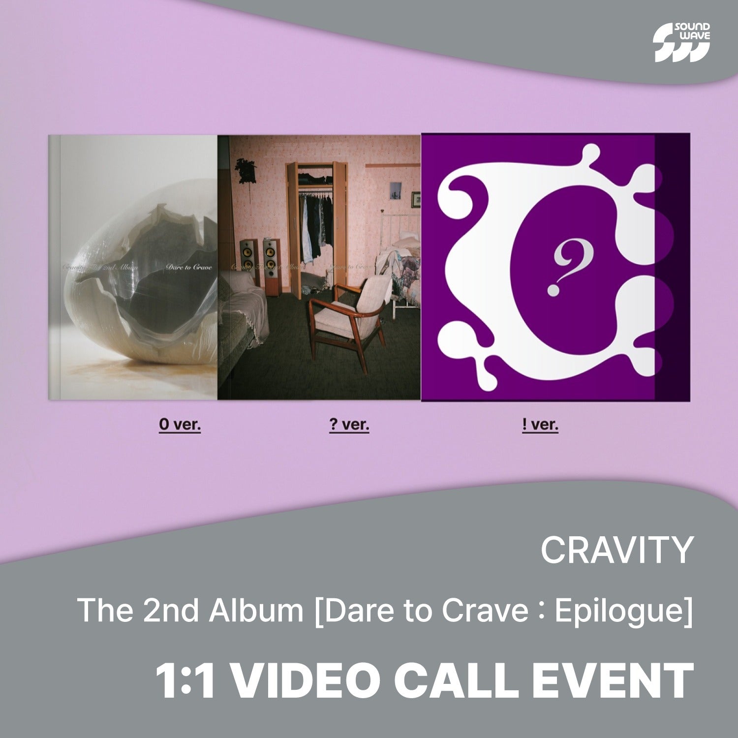 [Hallyu4U - Fansign] (01/11) CRAVITY - Soundwave 