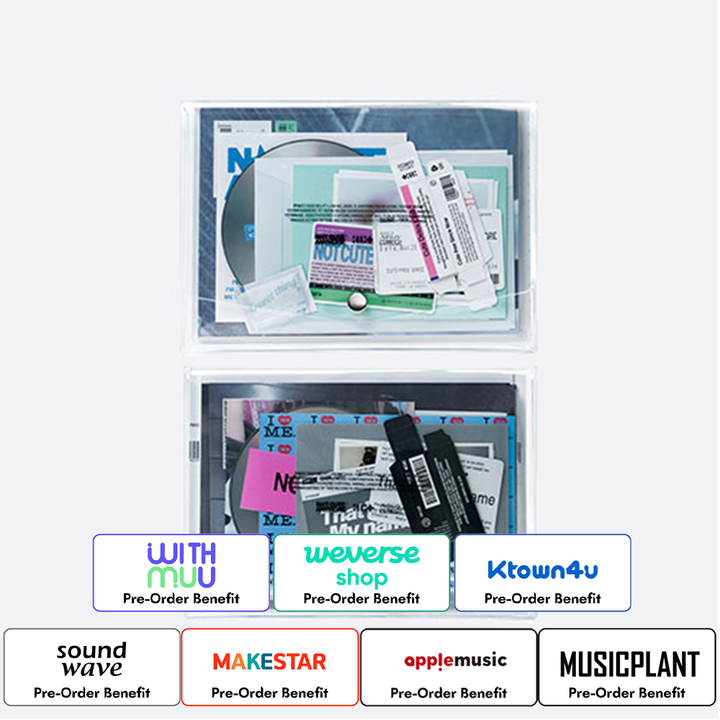 **[Pre-Order] ILLIT - 1st Single Album "NOT CUTE ANYMORE " + Pre-Order Benefit  [NOT CUTE Ver. / NOT MY NAME Ver.](Choose version))