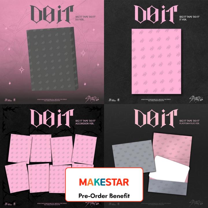 **[Pre-Order] Stray Kids - SKZ IT TAPE [DO IT] [Version Choose] + Makestar Pre -Order Benefit