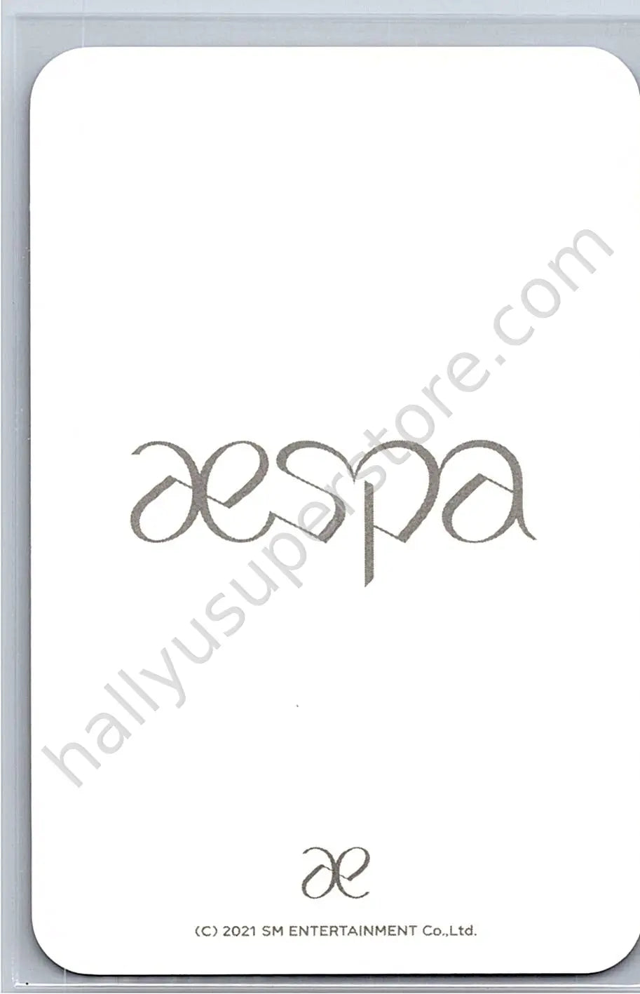 aespa - Ningning - Next Level keyring merch photocard