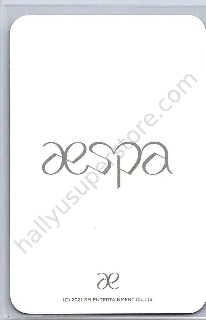 aespa - Ningning - Next Level keyring merch photocard