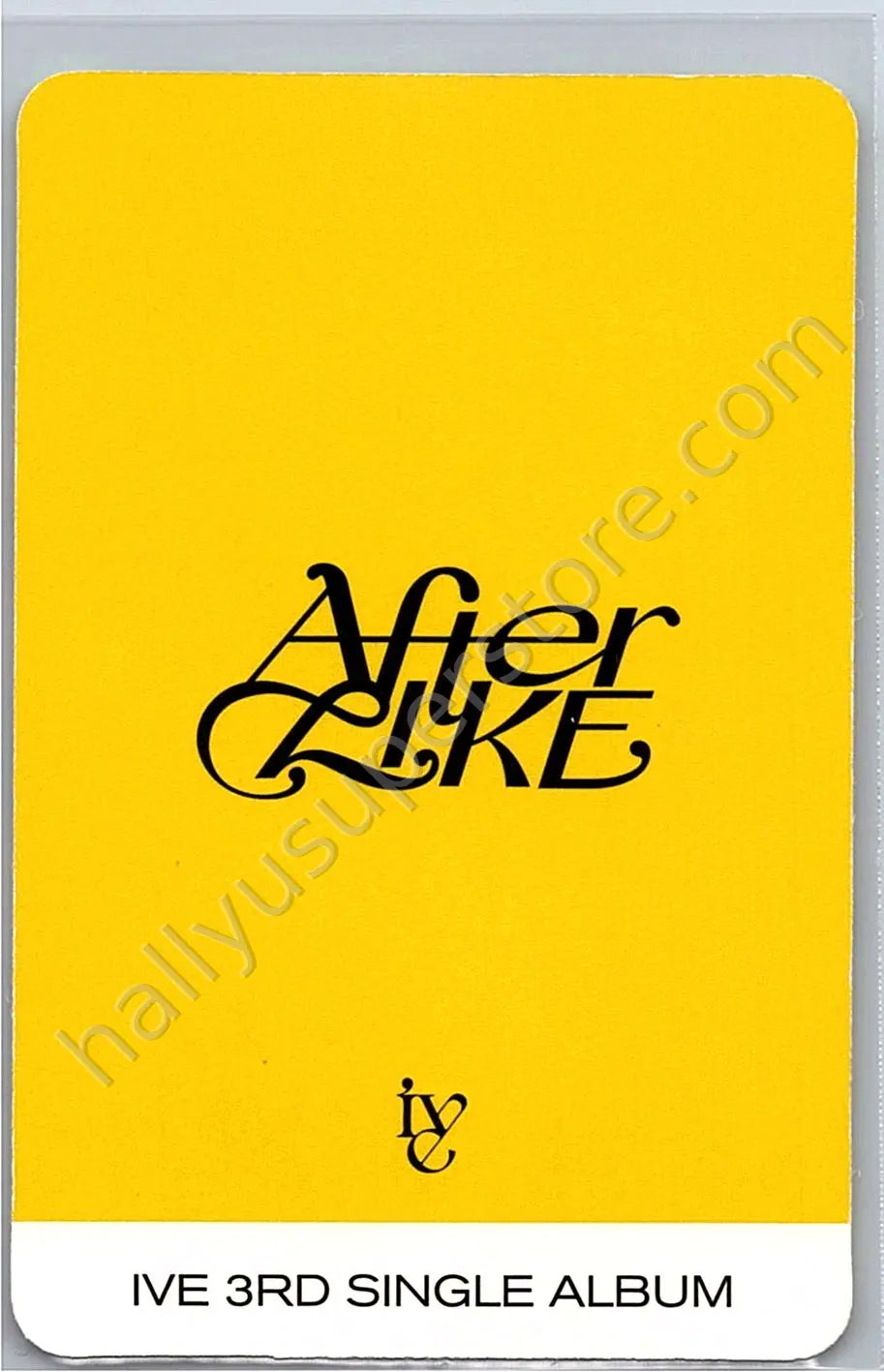 IVE - Yujin - After LIKE album photocard jewel case version