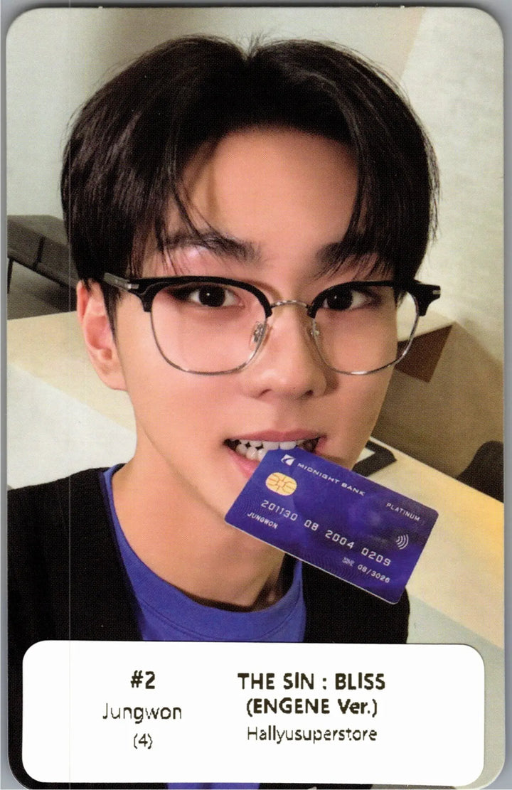 ENHYPEN "THE SIN : BLISS" - Official Photocard (ENGENE Ver.) [26.08.21]