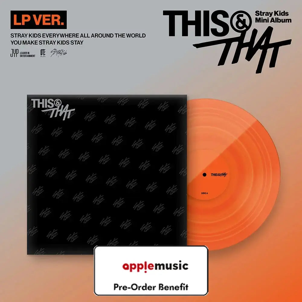 [Pre-Order] Stray Kids - THIS &amp; THAT (LP VER.) + Pre-Order benefit (Choose Version)