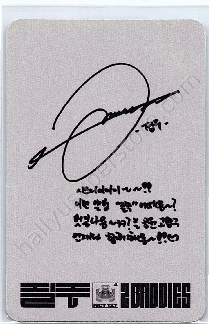 NCT 127 - Jungwoo - 2 Baddies album photocard FPO korea photobook version