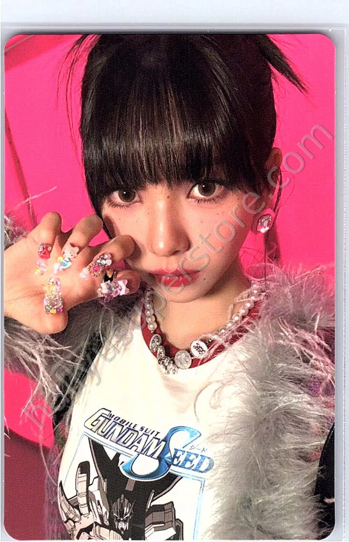 aespa - Karina - HOT MESS album photocard japanese album poster version