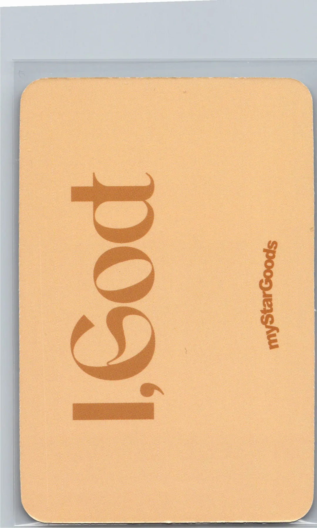 XLOV "I,God" - My Star Goods Fansign Event Photocard R2 [26.06.26]