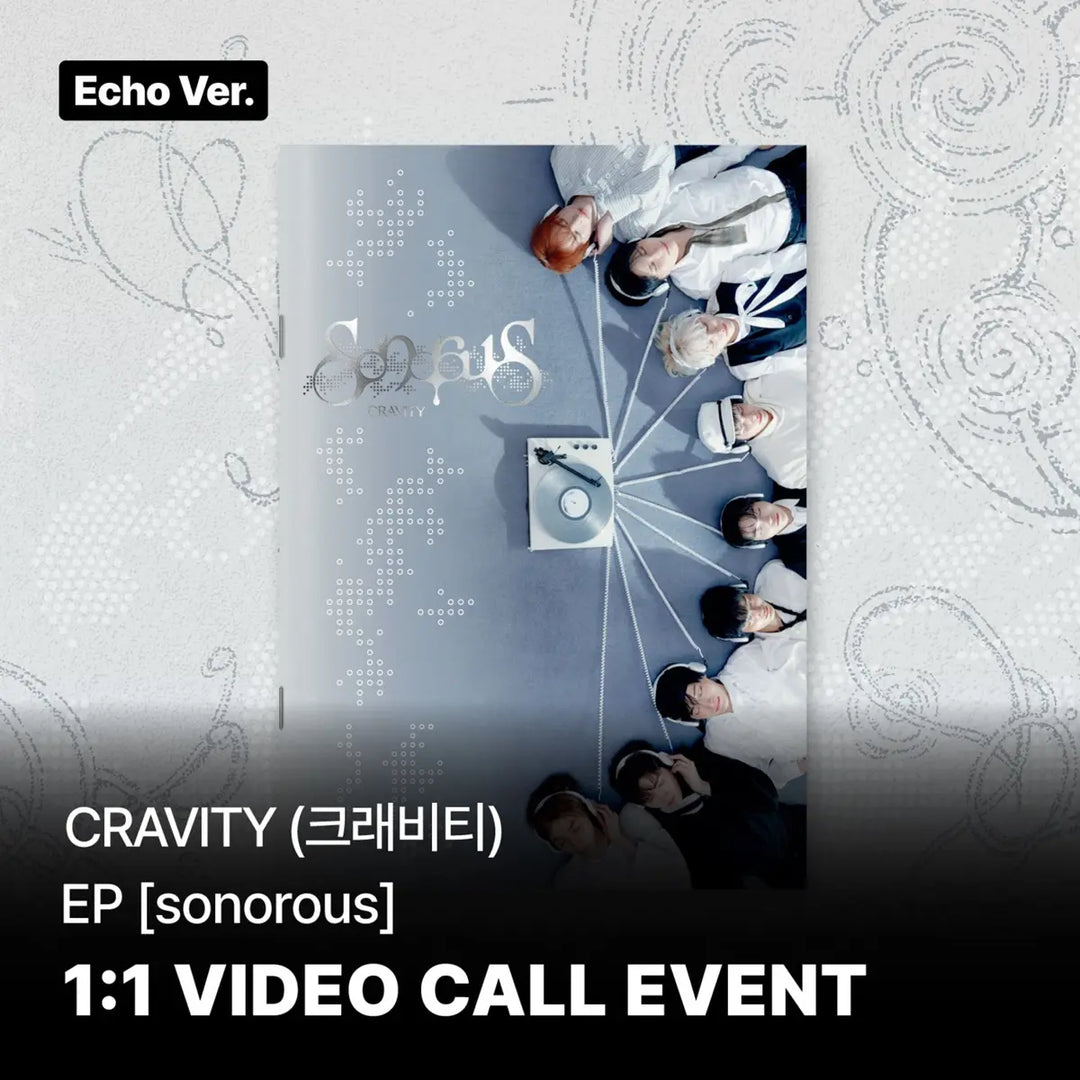 [Hallyu4U - Fansign] (10/27) SoundWave - CRAVITY [sonorous] (Echo Ver.) [1:1 Video Call Event]