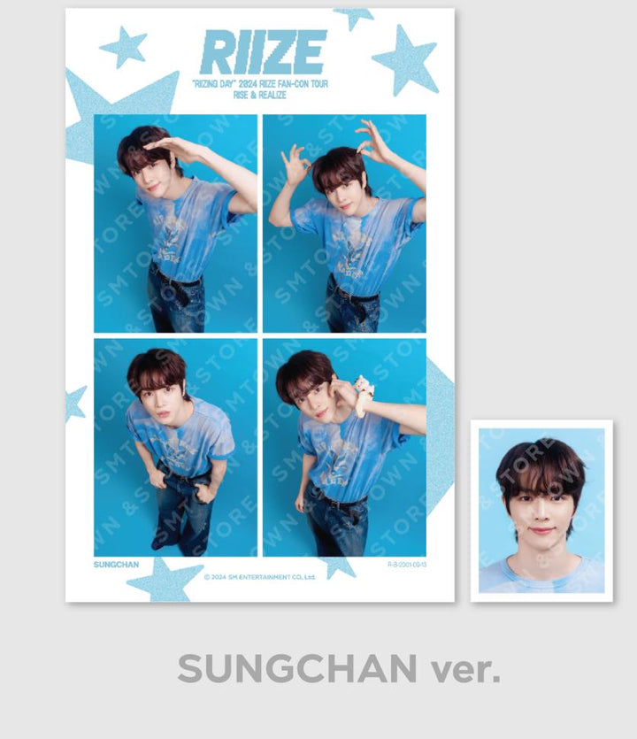 [Pre-Order] Riize - [RiizingDay.] Finale in Seoul Official MD 2nd (Photo Set,ID Photo holder,40Cm Doll,Photo holder key Ring)) - HALLYUSUPERSTORE