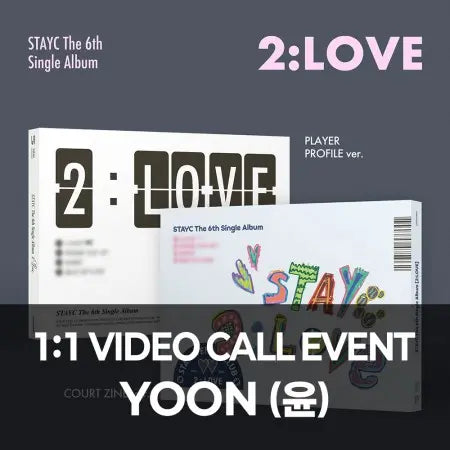 [Hallyu4U - Fansign] (8/2) AppleMusic - STAYC [2:LOVE] (1:1 Video Call Event)