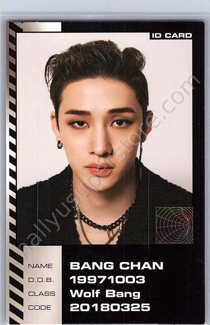 Stray Kids - Bang Chan - Oddinary album photocard id card standard version