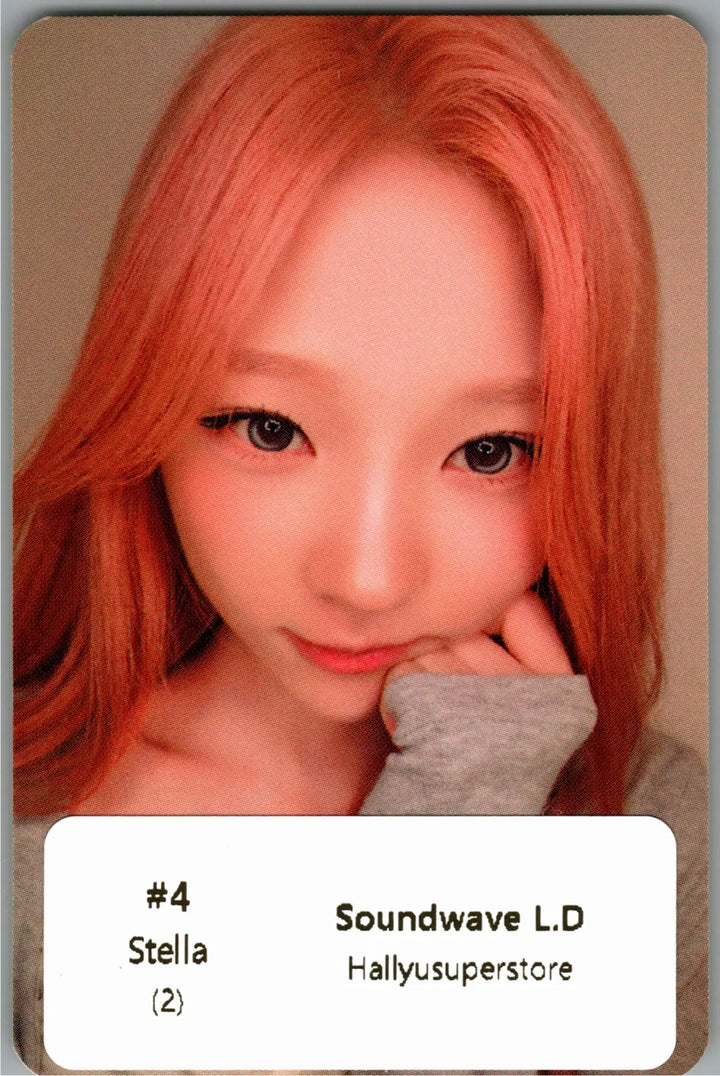 Hearts2Hearts "Lemon Tang" - Soundwave Lucky Draw Event Photocard [26.07.30]