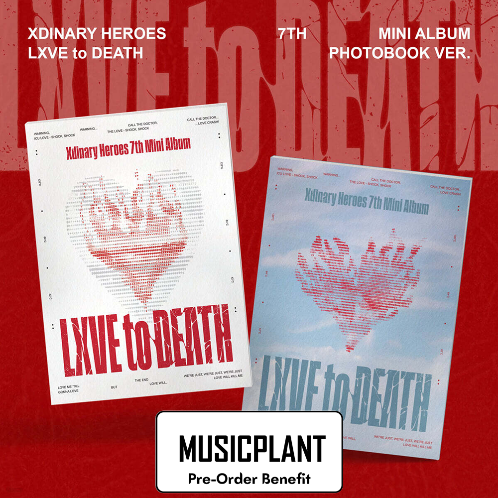 [Pre-Order] Xdinary Heroes - 7th Mini Album "LXVE to DEATH" [PhotobookVer.] +Pre-Order Benefit Photocard