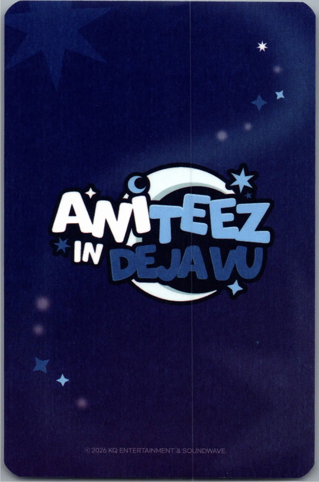 ATEEZ "ANITEEZ IN Deja Vu" - ATEEZ X ANITEEZ POP-Store Random Trading Photocard (MINGI,WOOYOUNG,JONGHO,UNIT) [26.08.21]