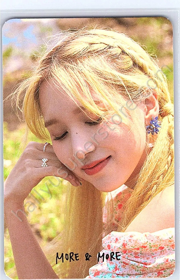 TWICE - Mina - MORE &amp; MORE album photocard