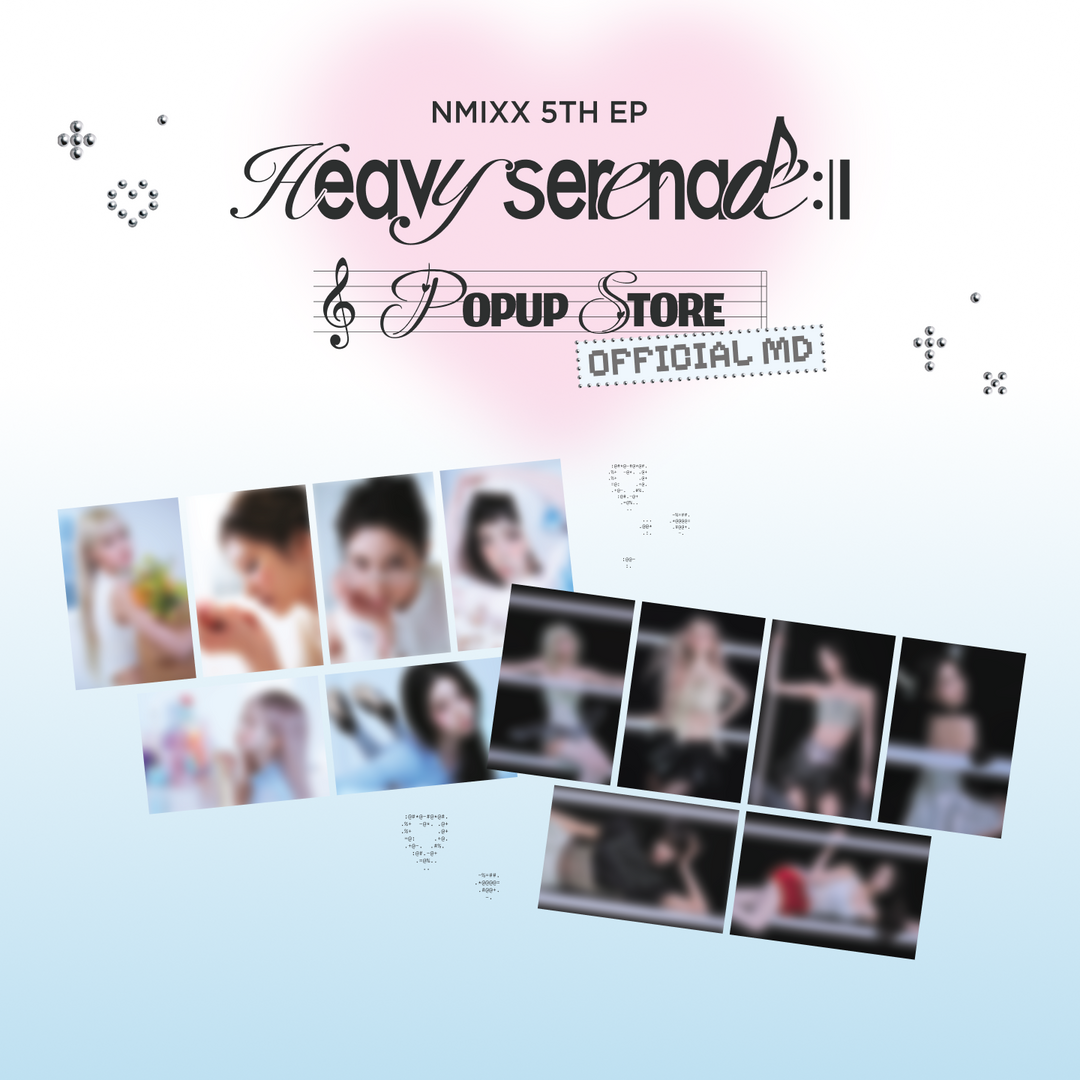 [NMIXX] POSTCARD SET - [Heavy Serenade] POP-UP STORE