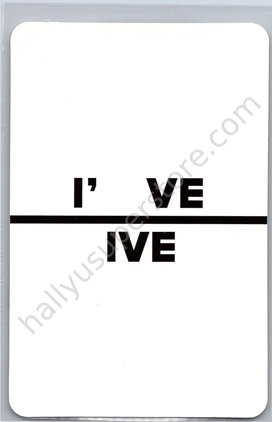 IVE - Yujin - I&