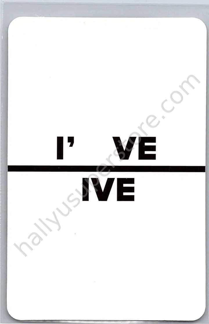 IVE - Yujin - I&