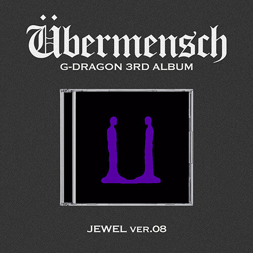 **[Pre-Order] G-DRAGON- 3rd Album -"Übermensch" +  Pre-Order Benefit [JEWEL ver.] (Choose Version)