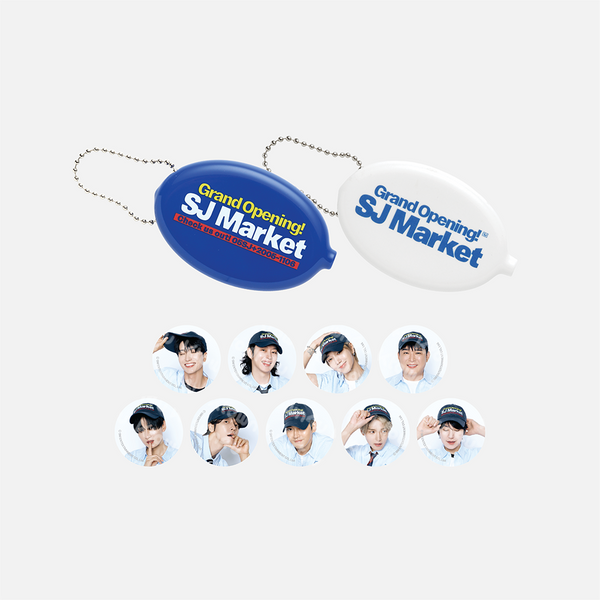 **[Pre-Order] Super Junior -[GRAND OPENING! SJ MARKET] (COIN WALLET KEY RING)