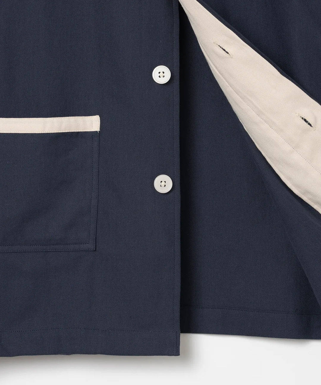 **QWER -Magenta Rockabilly Flared Shirt [Navy]