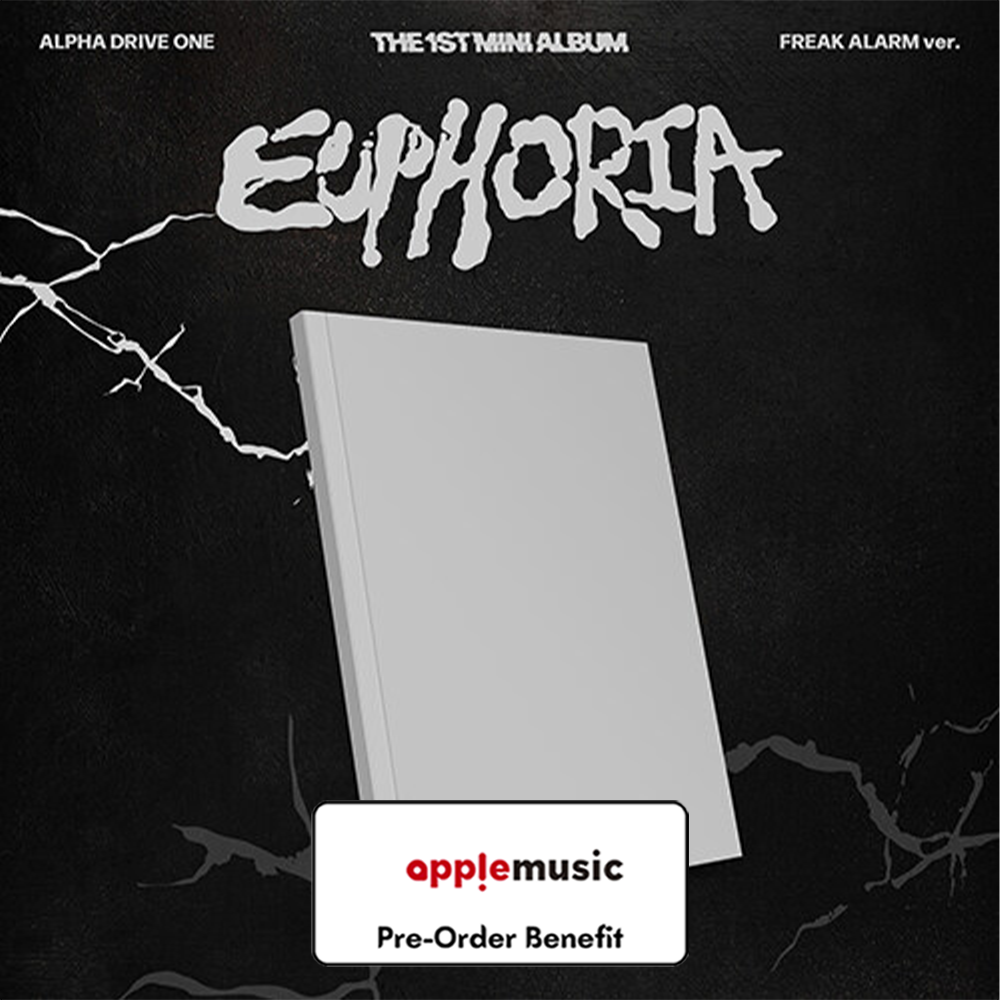 **[Pre-Order] ALPHA DRIVE ONE - 1st Mini Album 'EUPHORIA' + Pre-Order Benefit  (FREAK ALARM Ver.)(Choose Version)