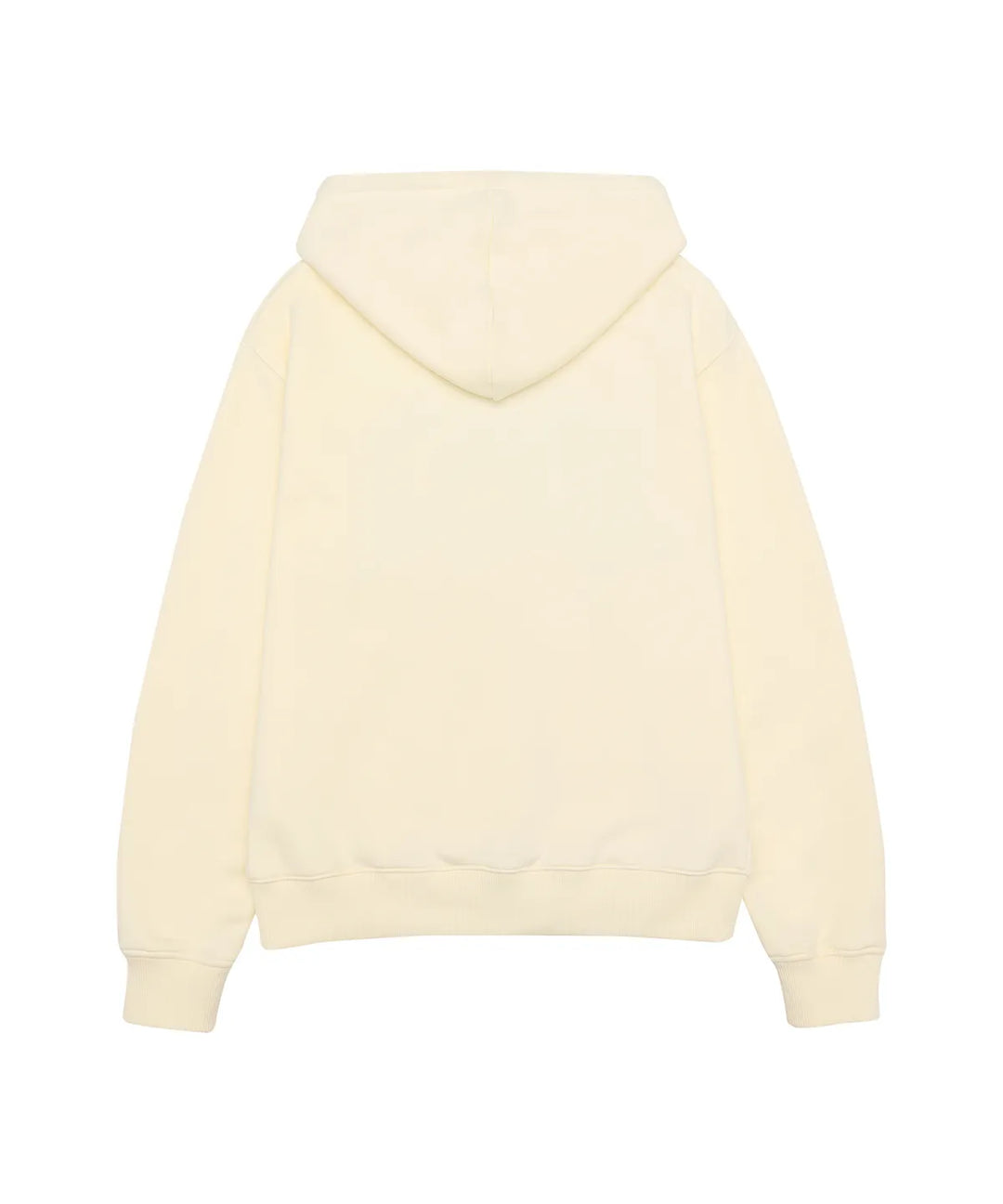 **QWER -Ames-Worldwide  QWER BASIC APPLIQUE HOODIE ZIP-UP CREAM