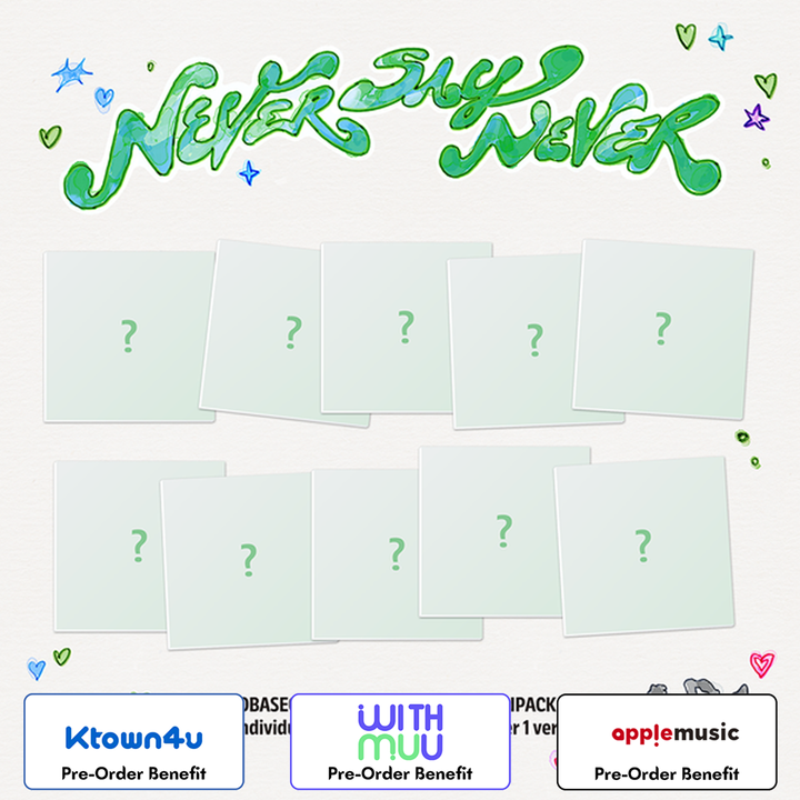 **[Pre-Order] ZEROBASEONE - 1st "NEVER SAY NEVER" +Pre -Order Benefit DIGIPACK Ver.(Random/SET) (Copy)