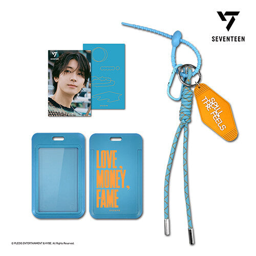 [Pre-Order] Seventeen "SPILL THE FEELS" - 3D lenticular mini card & card holder set Official MD choose member)**