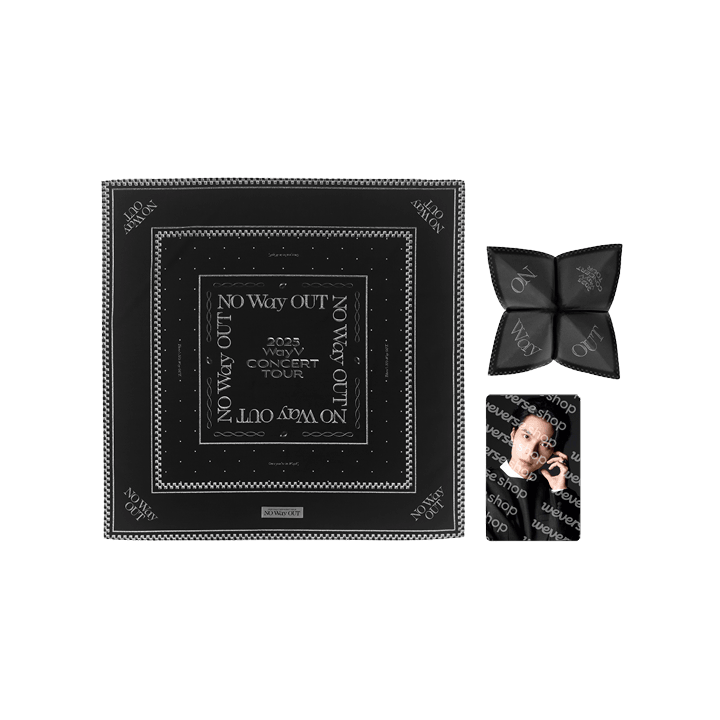 **[Pre-Order] WayV - 2025 WayV Concert Tour "NO Way OUT" Official MD [BANDANA SET]