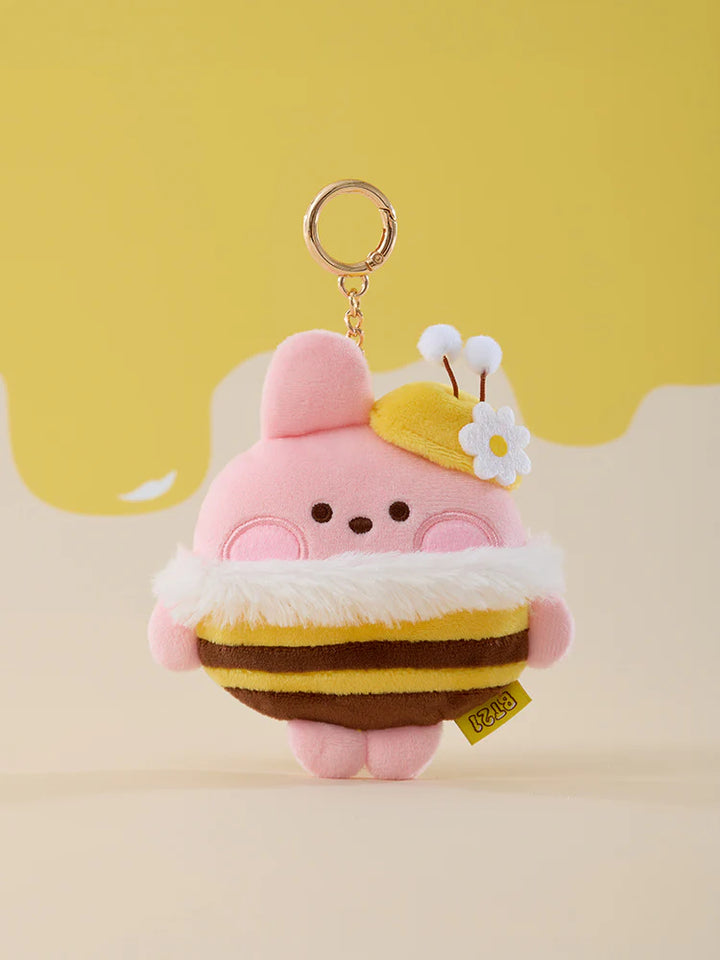 BT21 - BT21 HONEY BEE (MEASURING TAPE PLUSH KEYRING)