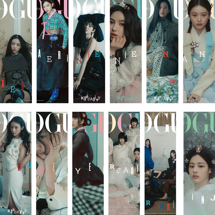 [Pre-Order] Minji, Hanni, Danielle, Haerin, Hyein - Vogue Korea JANUARY 2025.1 (Choose Version)