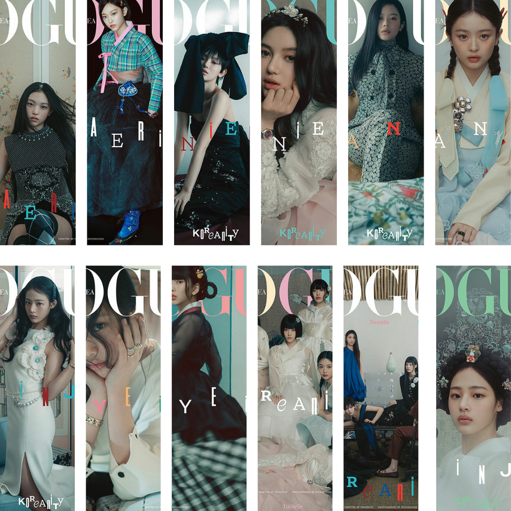 VOGUE Korea Magazine 2025 January NewJeans, MINJI, HANNI