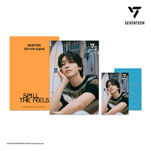 [Pre-Order] Seventeen "SPILL THE FEELS" - 3D lenticular postcard**