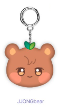 [Pre-Order] Ateez X Aniteez In Dreamland - Mini Face Keyring [Choose Member]