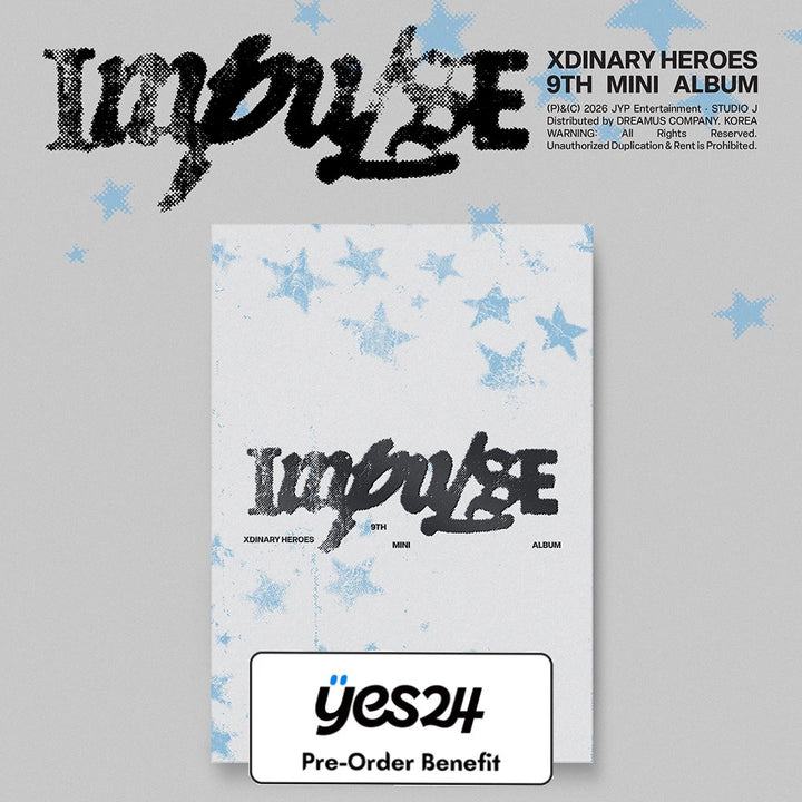 [Pre-Order] Xdinary Heroes - 9th Mini Album [IMPULSE] (POSTCARD BOOK Ver.) + Pre-Order Benefit (Choose Version)