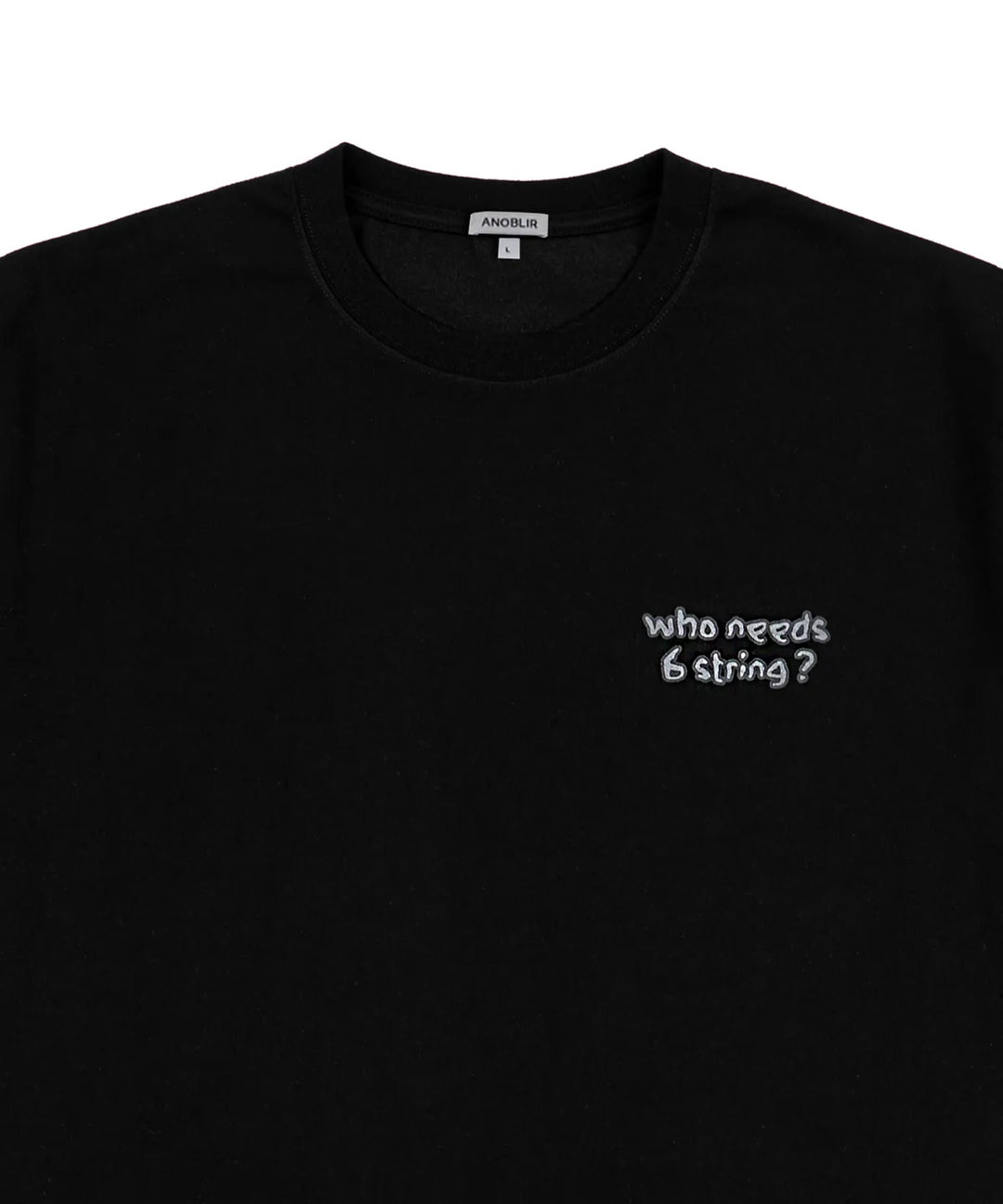 **QWER -Magenta  Good Day Run-On T-shirt [Black]