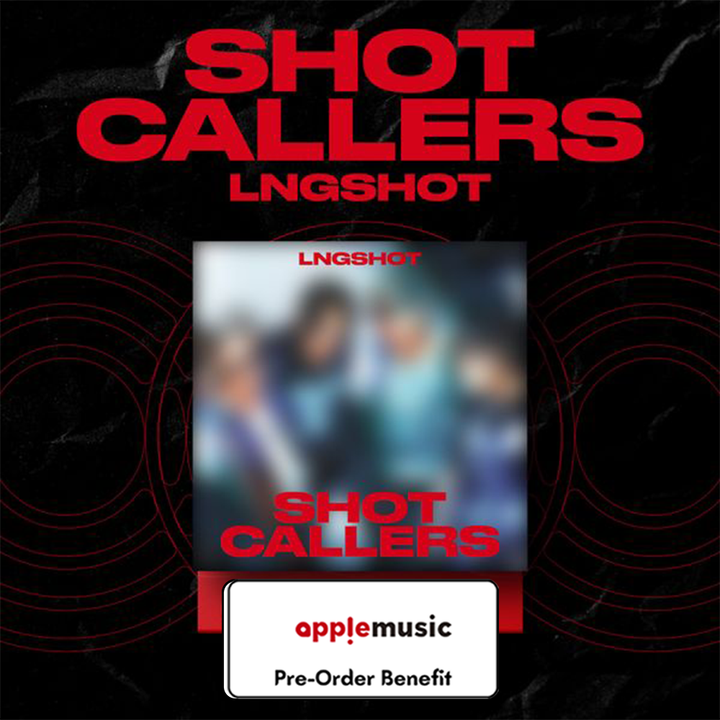 **[Pre-Order] LNGSHOT - EP ALBUM 'SHOT CALLERS' (Standard Ver.) + Pre-Order Benefit (Choose ver.)