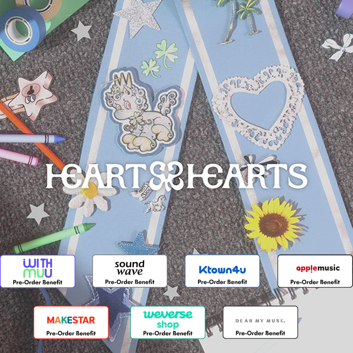 **[Pre-Order]  Hearts2Hearts- "The Chase " + Pre- Order Benefit (Photo Book Ver.)